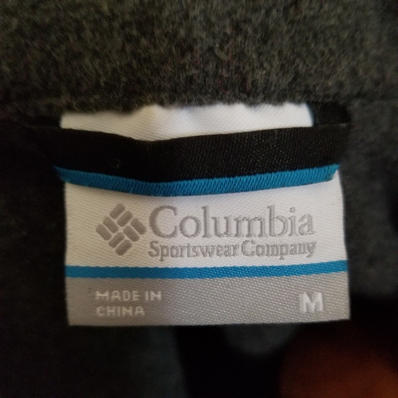 Men's Columbia fleece vest sz M - Picture 6 of 6